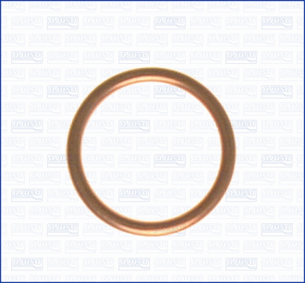 18001800 AJUSA Уплотнительное кольцо, резьбовая пробка маслосливн. отверст. (фото 1)