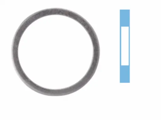 005501H CORTECO Уплотнительное кольцо, резьбовая пробка маслосливн. отверст. (фото 2)