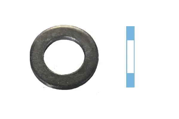 005504H CORTECO Уплотнительное кольцо, резьбовая пробка маслосливн. отверст. (фото 1)