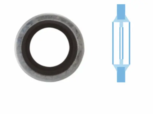 006339H CORTECO Уплотнительное кольцо, резьбовая пробка маслосливн. отверст. (фото 2)