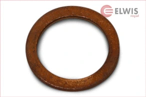5256009 ELWIS ROYAL Уплотнительное кольцо, резьбовая пробка маслосливн. отверст. (фото 1)