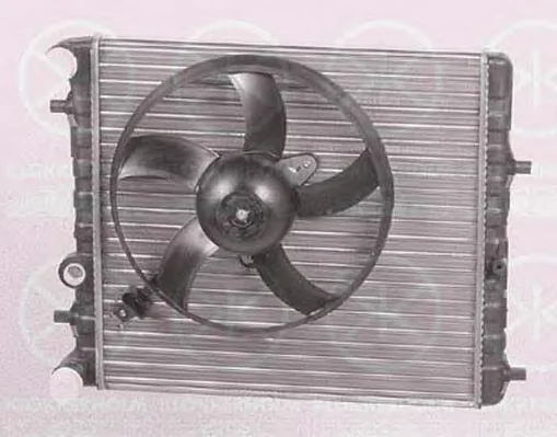 7514302013 KLOKKERHOLM Радиатор охлаждения двигателя (фото 1)