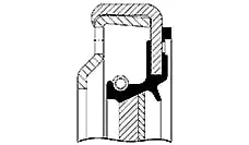 041063-P SKT Уплотняющее кольцо, механическая коробка передач (фото 1)