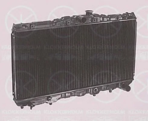 8173302127 KLOKKERHOLM Радиатор охлаждения двигателя (фото 1)