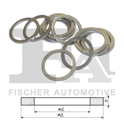 484.310.100 FA1/FISCHER Уплотнительное кольцо (фото 1)