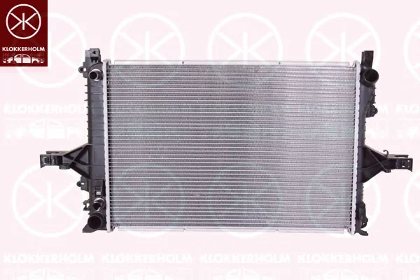 9047302117 KLOKKERHOLM Радиатор охлаждения двигателя (фото 1)