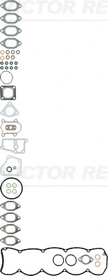 02-31733-11 VICTOR REINZ Комплект прокладок, головка цилиндра (фото 1)