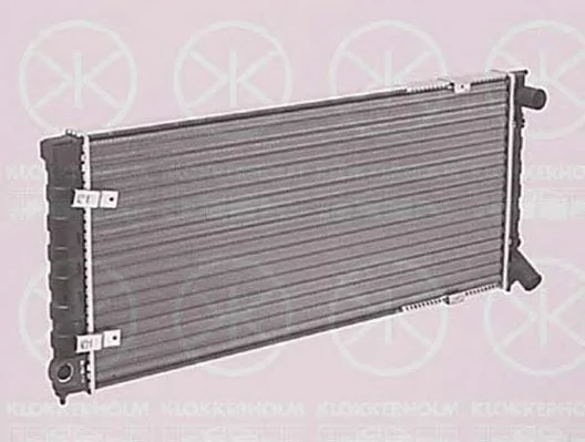 9521302041 KLOKKERHOLM Радиатор охлаждения двигателя (фото 1)