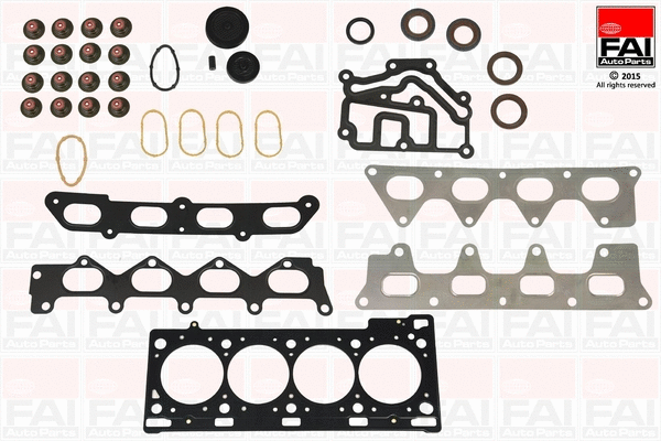 HS881 FAI AUTOPARTS Комплект прокладок, головка цилиндра (фото 1)