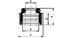 4S-041-V SKT Уплотнительное кольцо, стержень клапана (фото 2)