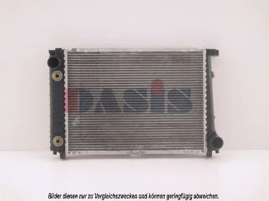 051480N AKS DASIS Радиатор охлаждения двигателя (фото 2)