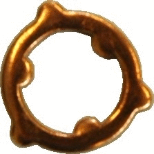 9172 MEAT & DORIA Уплотнительное кольцо, шахта форсунки (фото 1)