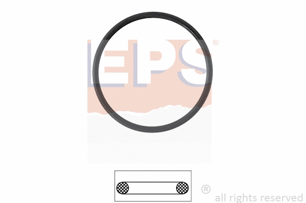 1.890.672 EPS Прокладка, термостат (фото 1)