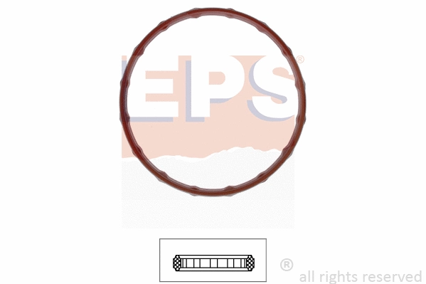 1.890.711 EPS Прокладка, термостат (фото 1)