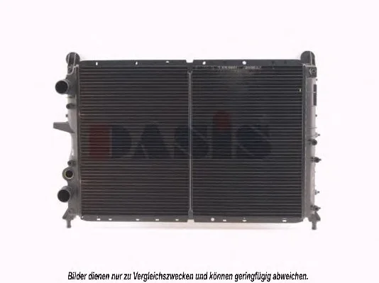 081150N AKS DASIS Радиатор охлаждения двигателя (фото 2)