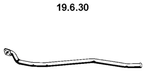 19.6.30 EBERSPÄCHER Труба выхлопного газа (фото 1)