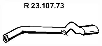 23.107.73 EBERSPÄCHER Труба выхлопного газа (фото 1)