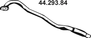 44.293.84 EBERSPÄCHER Труба выхлопного газа (фото 1)
