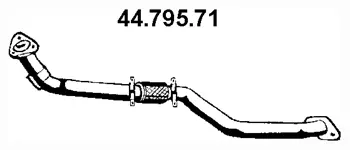 44.795.71 EBERSPÄCHER Труба выхлопного газа (фото 1)
