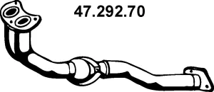 47.292.70 EBERSPÄCHER Труба выхлопного газа (фото 1)