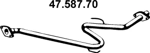 47.587.70 EBERSPÄCHER Труба выхлопного газа (фото 1)