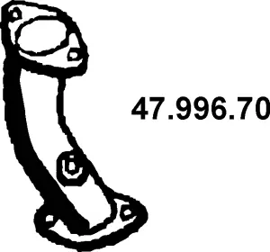 47.996.70 EBERSPÄCHER Труба выхлопного газа (фото 1)