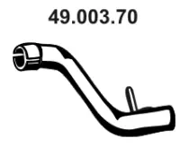 49.003.70 EBERSPÄCHER Труба выхлопного газа (фото 1)
