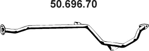 50.696.70 EBERSPÄCHER Труба выхлопного газа (фото 1)
