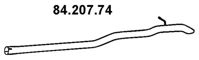 84.207.74 EBERSPÄCHER Труба выхлопного газа (фото 1)