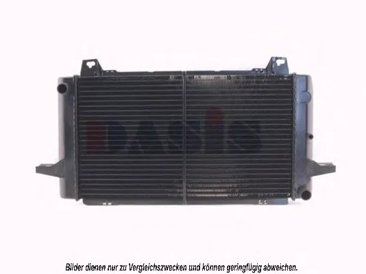 090380N AKS DASIS Радиатор охлаждения двигателя (фото 2)