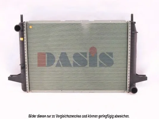 091180N AKS DASIS Радиатор охлаждения двигателя (фото 2)