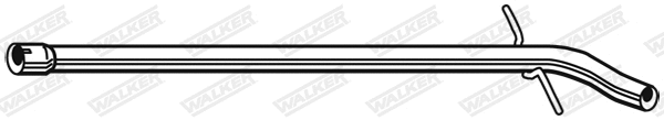 10638 WALKER Труба выхлопного газа (фото 1)