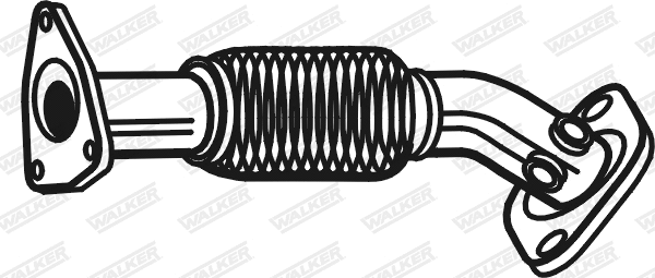 10702 WALKER Труба выхлопного газа (фото 2)