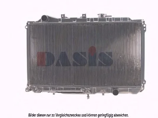 110180N AKS DASIS Радиатор охлаждения двигателя (фото 2)