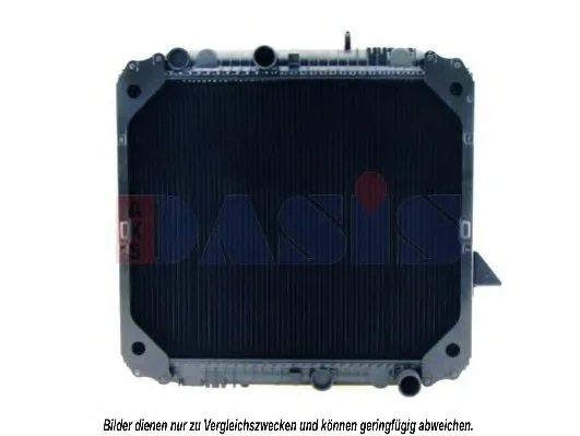 130540T AKS DASIS Радиатор охлаждения двигателя (фото 2)