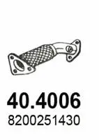 40.4006 ASSO Труба выхлопного газа (фото 1)
