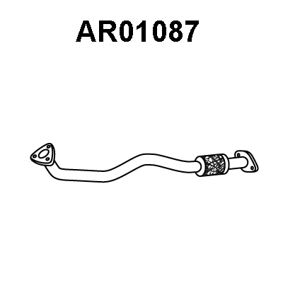 AR01087 VENEPORTE Труба выхлопного газа (фото 1)