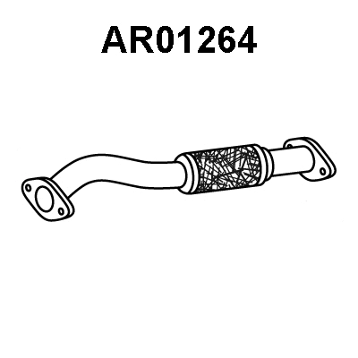 AR01264 VENEPORTE Труба выхлопного газа (фото 1)