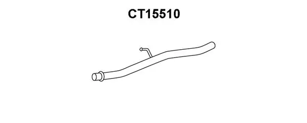 CT15510 VENEPORTE Труба выхлопного газа (фото 1)