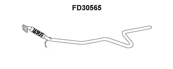 FD30565 VENEPORTE Труба выхлопного газа (фото 1)