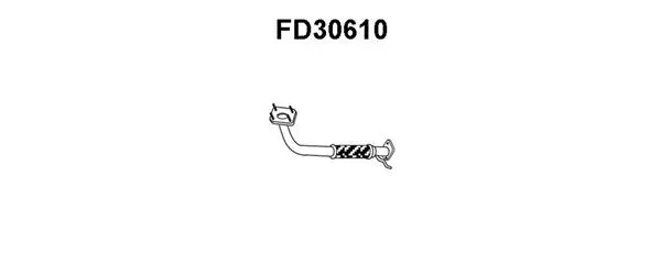 FD30610 VENEPORTE Труба выхлопного газа (фото 1)
