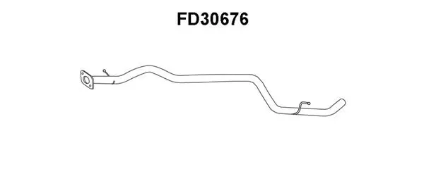 FD30676 VENEPORTE Труба выхлопного газа (фото 1)