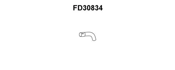 FD30834 VENEPORTE Труба выхлопного газа (фото 1)