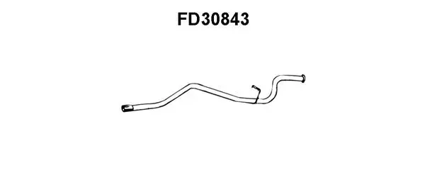 FD30843 VENEPORTE Труба выхлопного газа (фото 1)