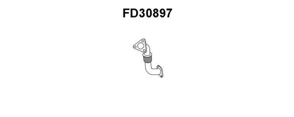 FD30897 VENEPORTE Труба выхлопного газа (фото 1)