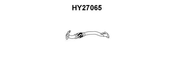 HY27065 VENEPORTE Труба выхлопного газа (фото 1)