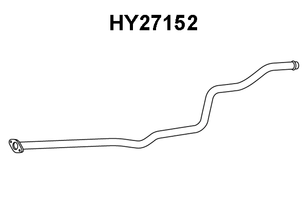 HY27152 VENEPORTE Труба выхлопного газа (фото 1)