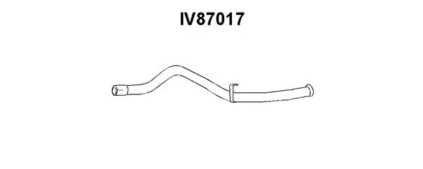 IV87017 VENEPORTE Труба выхлопного газа (фото 1)