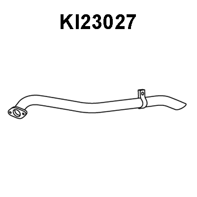 KI23027 VENEPORTE Труба выхлопного газа (фото 1)