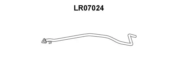 LR07024 VENEPORTE Труба выхлопного газа (фото 1)